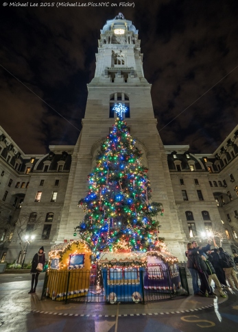 Christmas at Philadelphia's City Hall